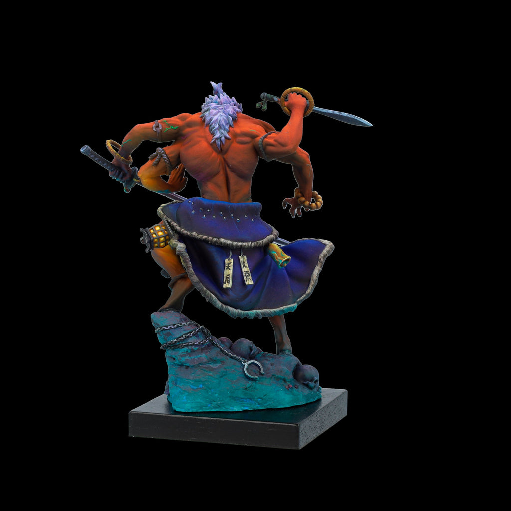 Scale 75 Figures Song of Gods Oni Kouchokujin 75mm (22)