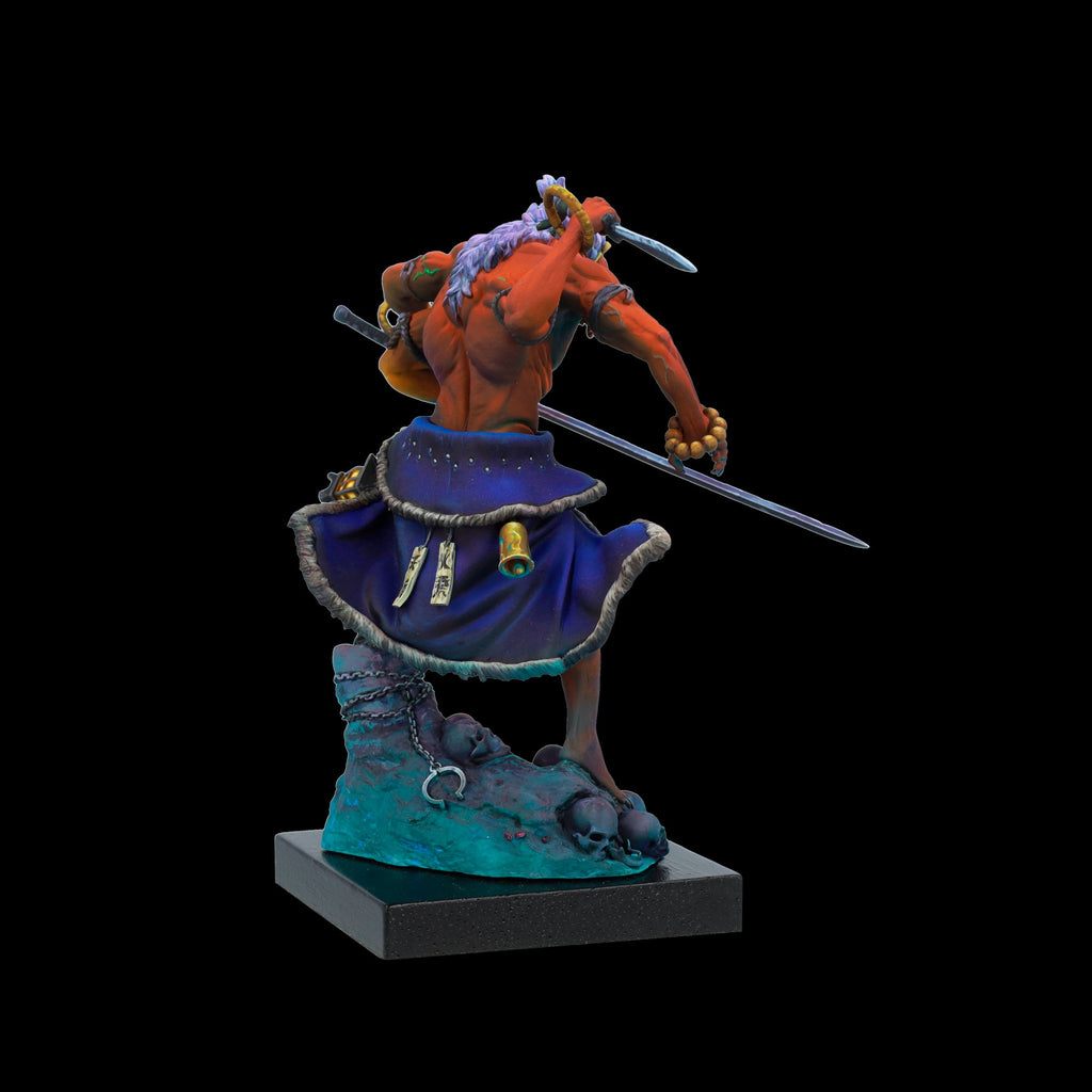 Scale 75 Figures Song of Gods Oni Kouchokujin 75mm (27)