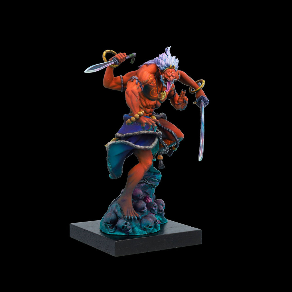 Scale 75 Figures Song of Gods Oni Kouchokujin 75mm (35)