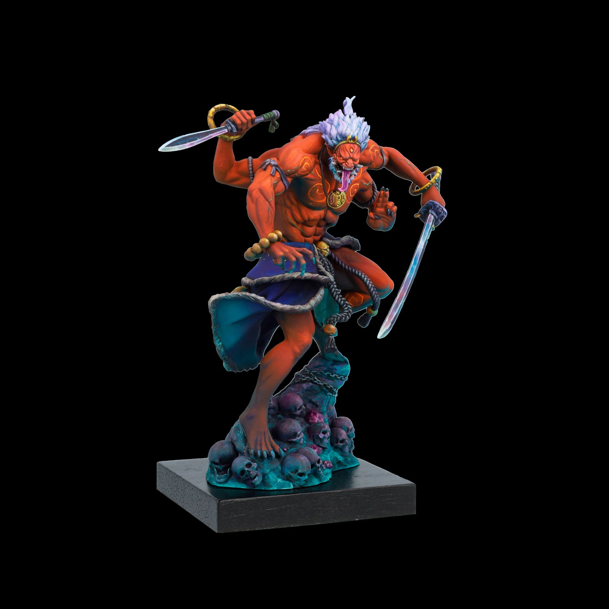 Scale 75 Figures Song of Gods Oni Kouchokujin 75mm (36)
