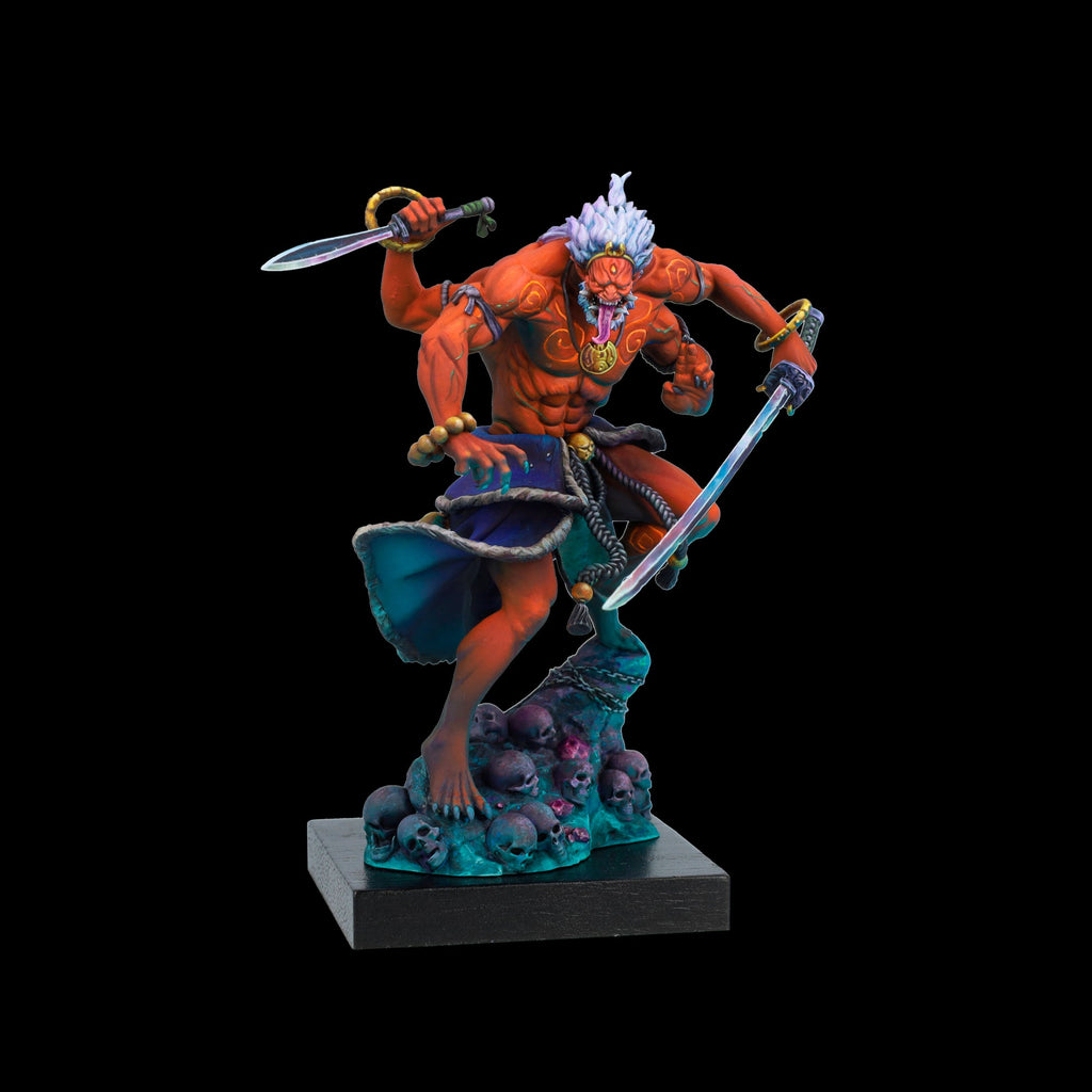 Scale 75 Figures Song of Gods Oni Kouchokujin 75mm (37)