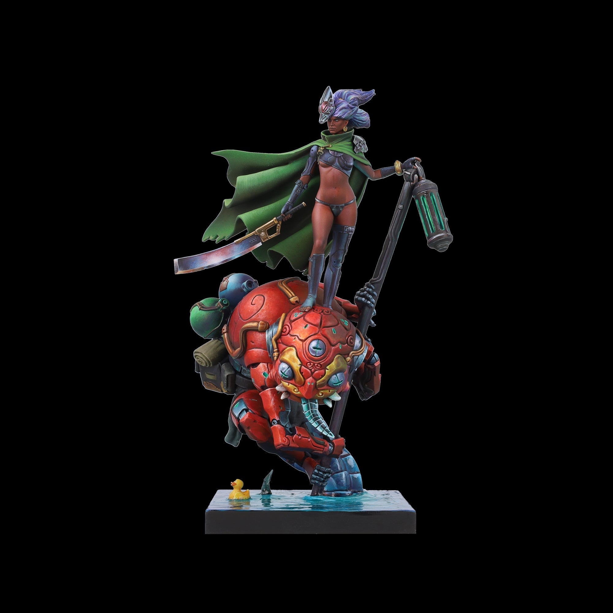Scale 75 Busts New Age Scrappers Kitsune & Hanibaru 75mm (4)