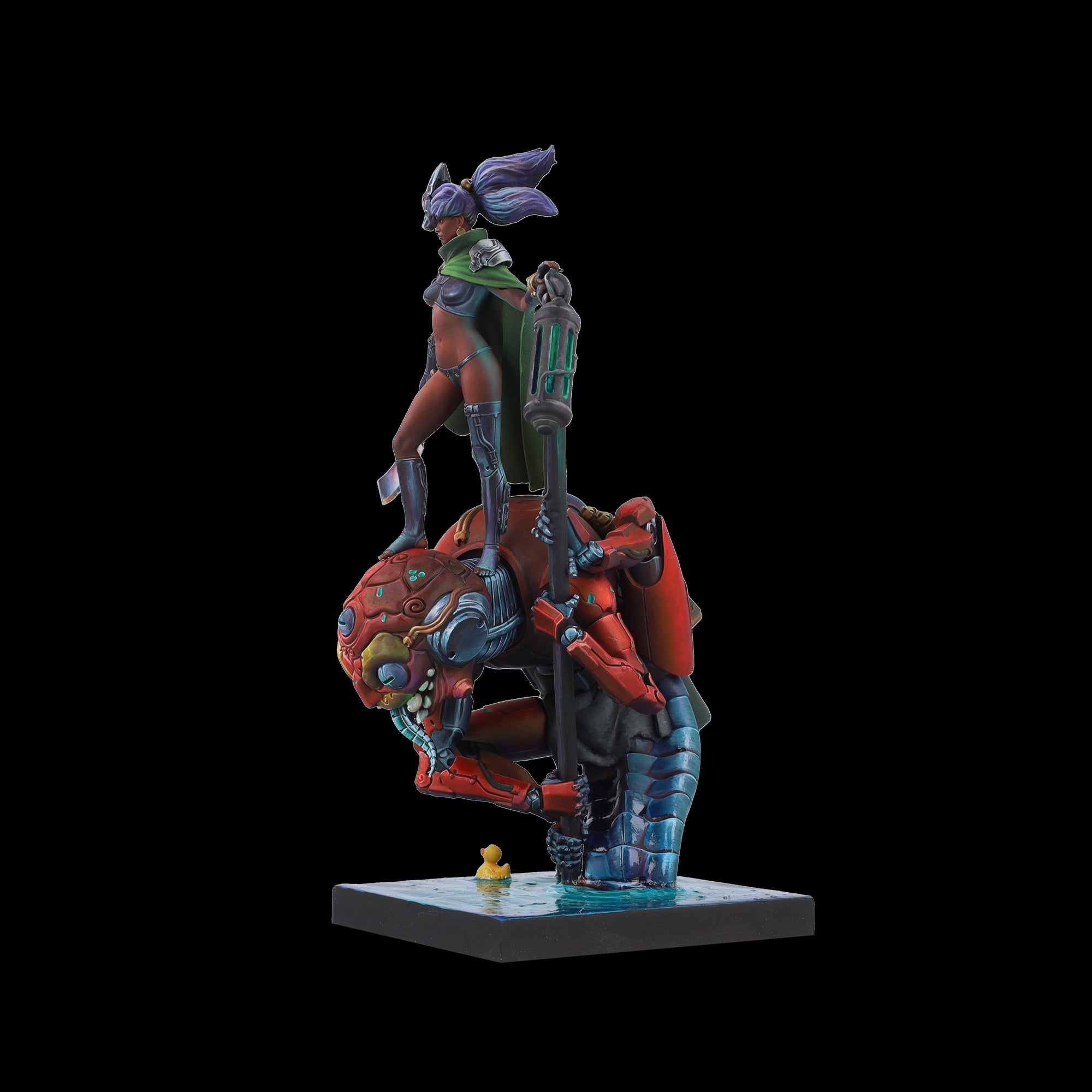 Scale 75 Busts New Age Scrappers Kitsune & Hanibaru 75mm (10)