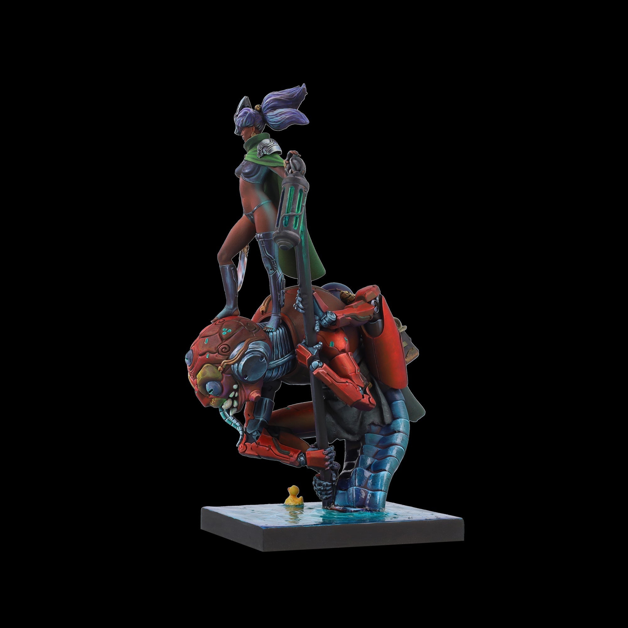 Scale 75 Busts New Age Scrappers Kitsune & Hanibaru 75mm (11)