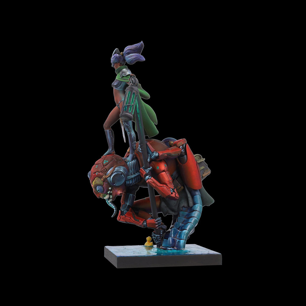 Scale 75 Busts New Age Scrappers Kitsune & Hanibaru 75mm (12)