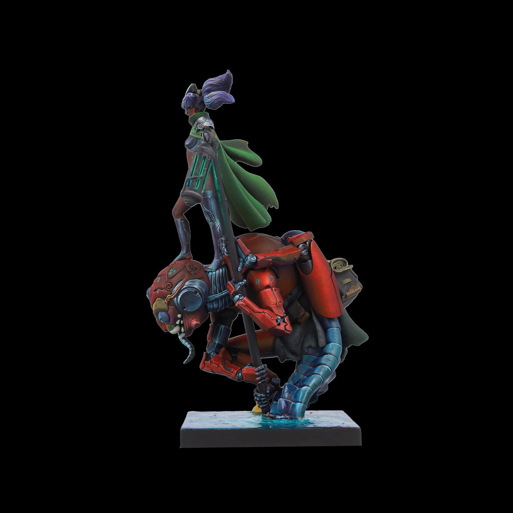 Scale 75 Busts New Age Scrappers Kitsune & Hanibaru 75mm (13)