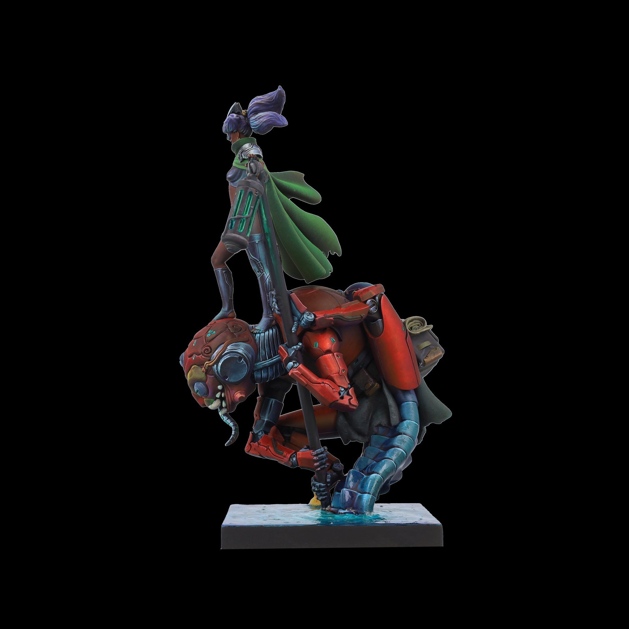 Scale 75 Busts New Age Scrappers Kitsune & Hanibaru 75mm (13)