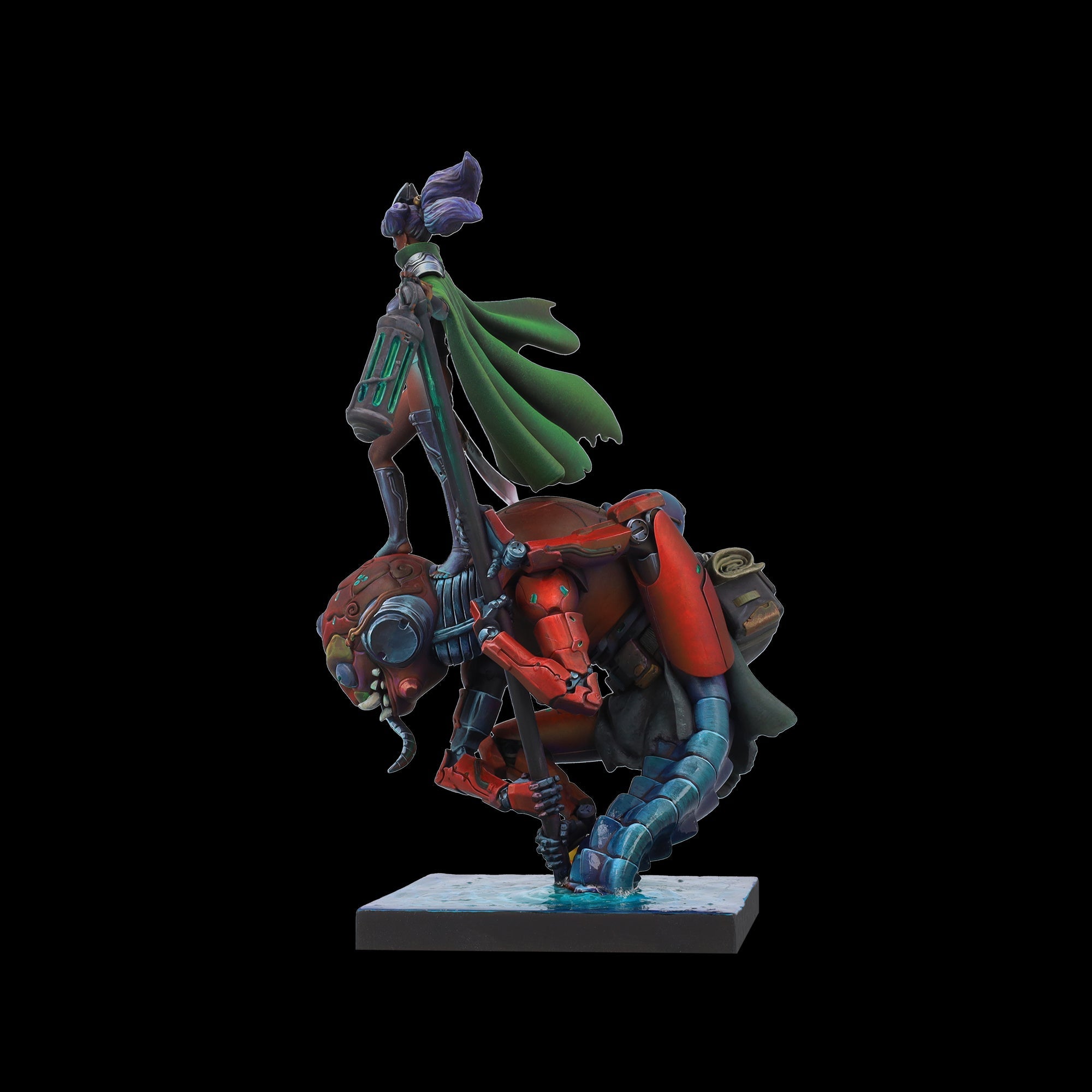 Scale 75 Busts New Age Scrappers Kitsune & Hanibaru 75mm (14)