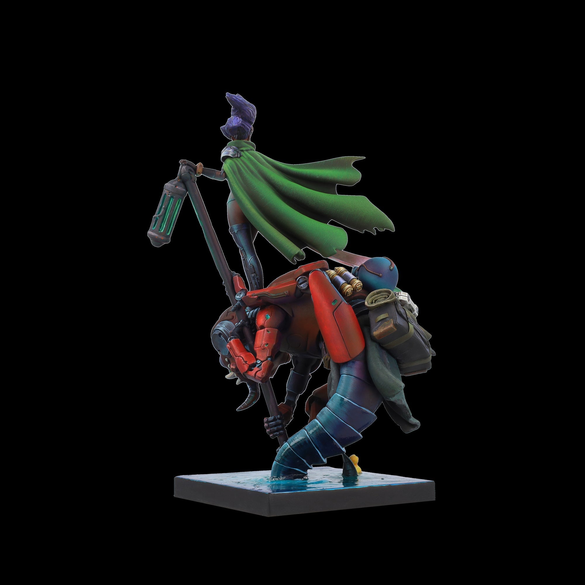 Scale 75 Busts New Age Scrappers Kitsune & Hanibaru 75mm (19)
