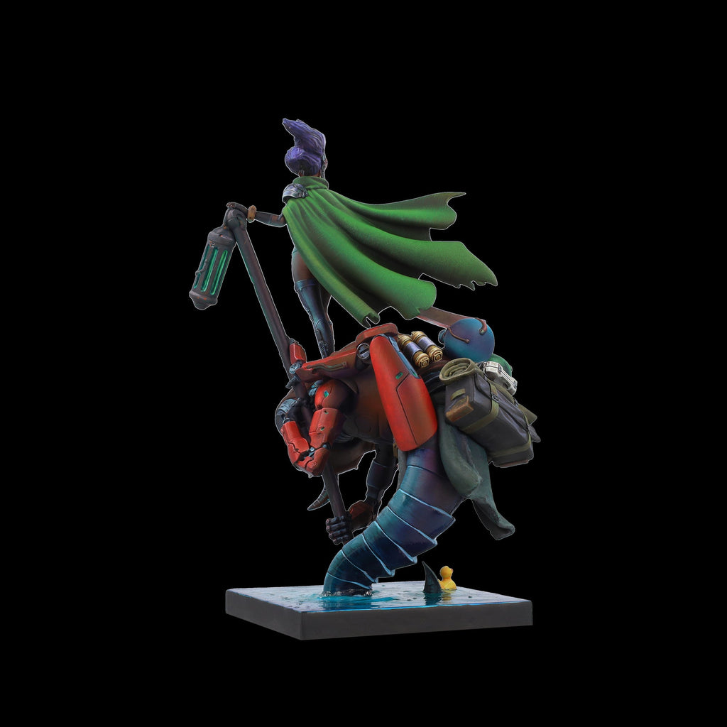 Scale 75 Busts New Age Scrappers Kitsune & Hanibaru 75mm (20)