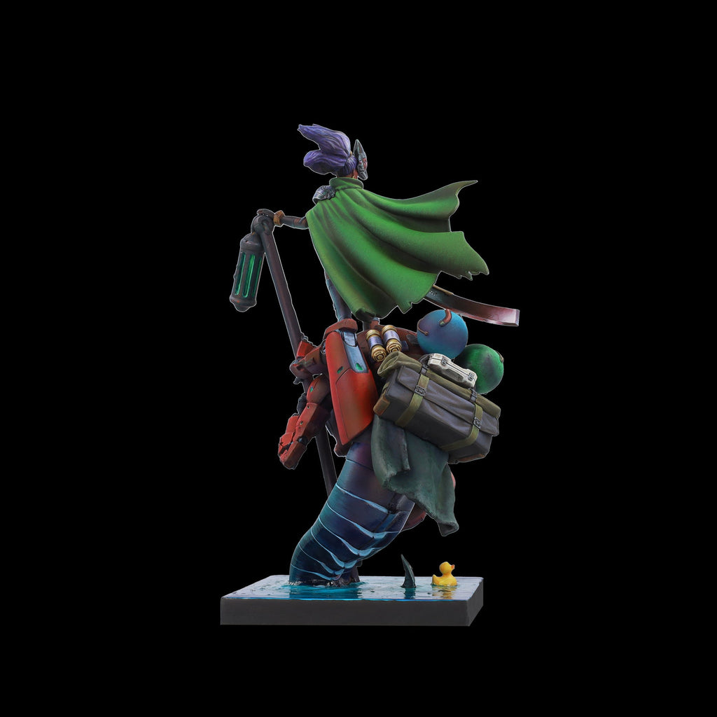 Scale 75 Busts New Age Scrappers Kitsune & Hanibaru 75mm (23)