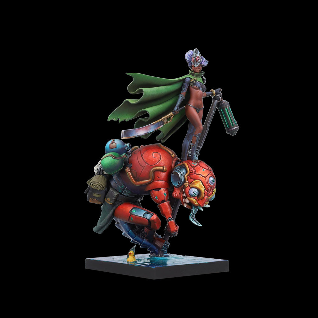 Scale 75 Busts New Age Scrappers Kitsune & Hanibaru 75mm (36)