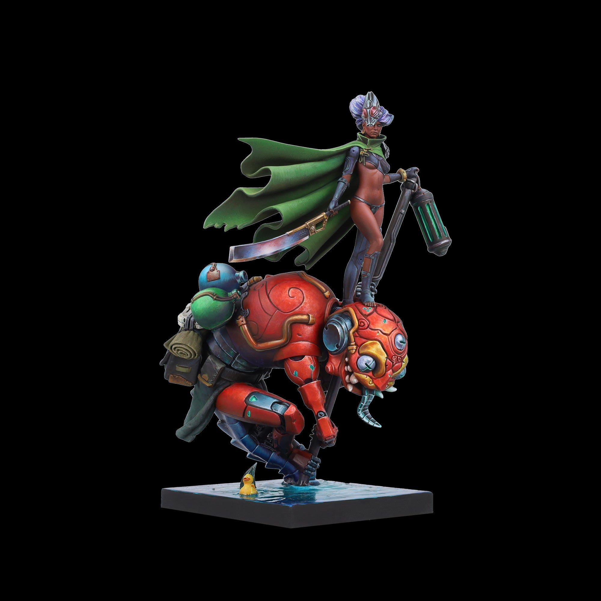Scale 75 Busts New Age Scrappers Kitsune & Hanibaru 75mm (36)