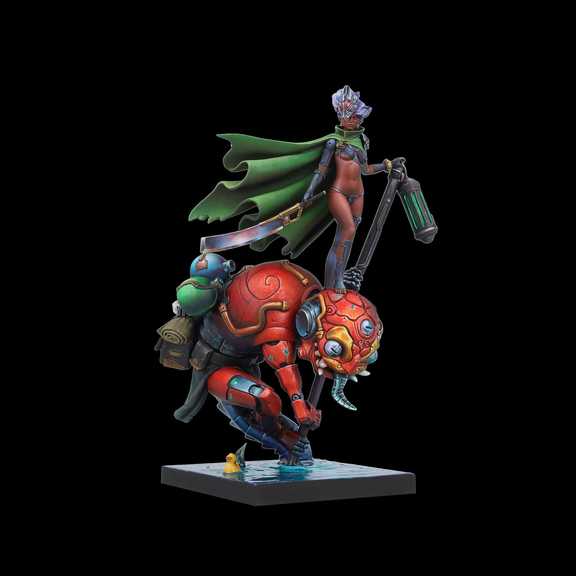 Scale 75 Busts New Age Scrappers Kitsune & Hanibaru 75mm (37)