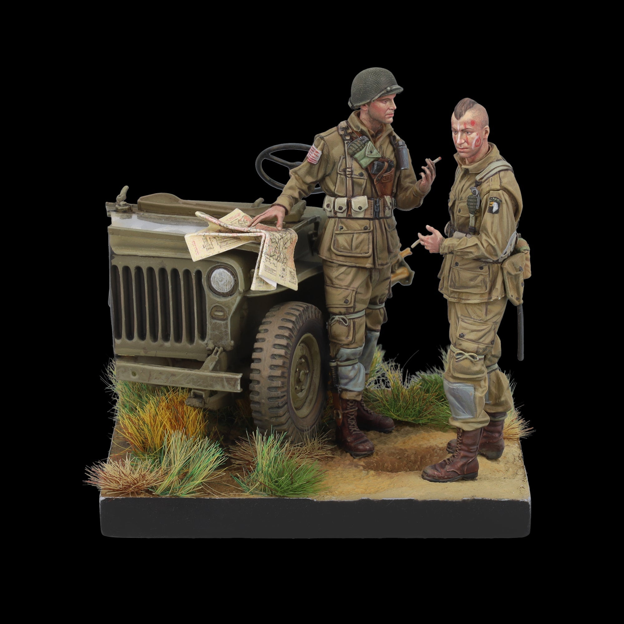 Scale 75 Figures Warfront Screamig Eagles (D-Day) 35mm (3)