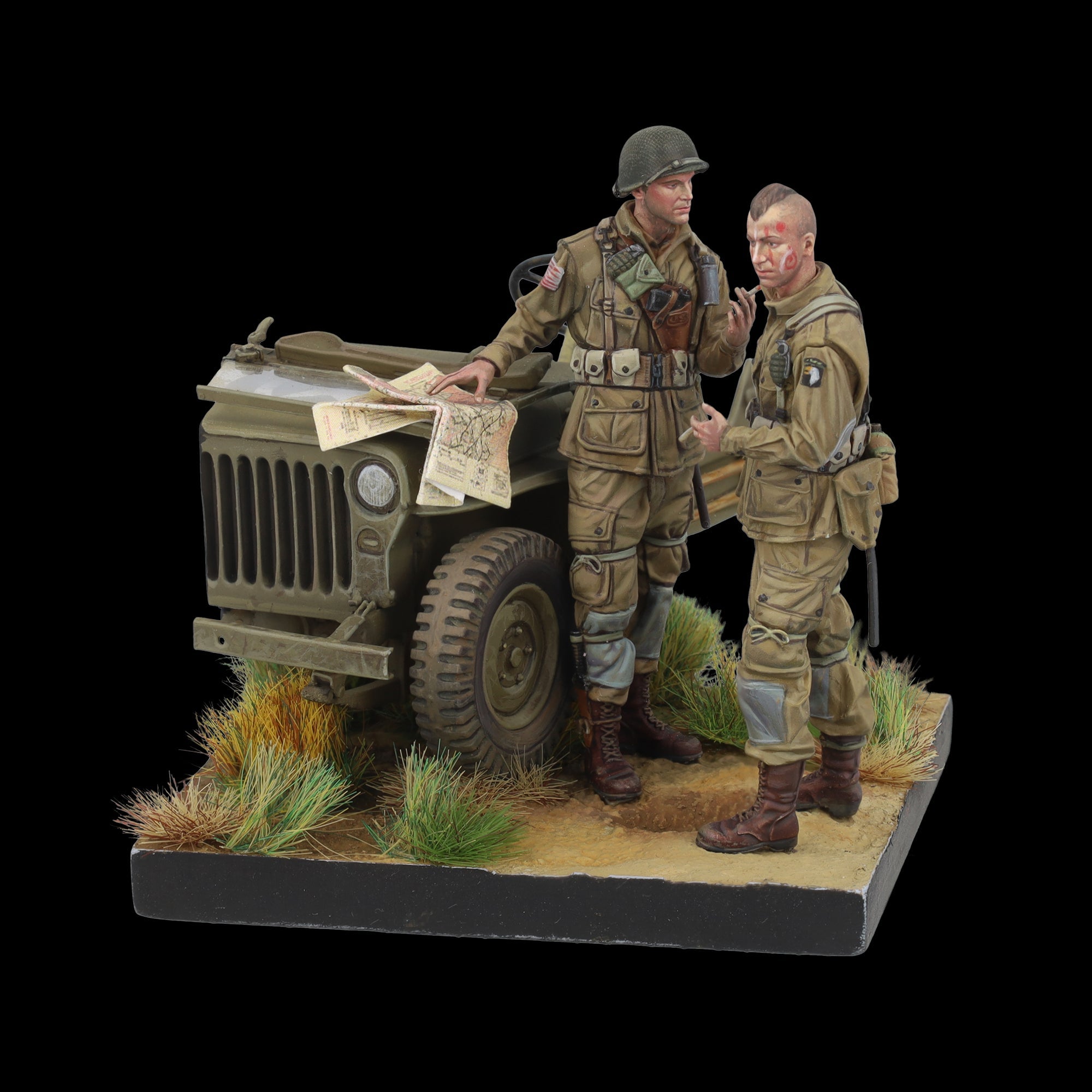 Scale 75 Figures Warfront Screamig Eagles (D-Day) 35mm (4)