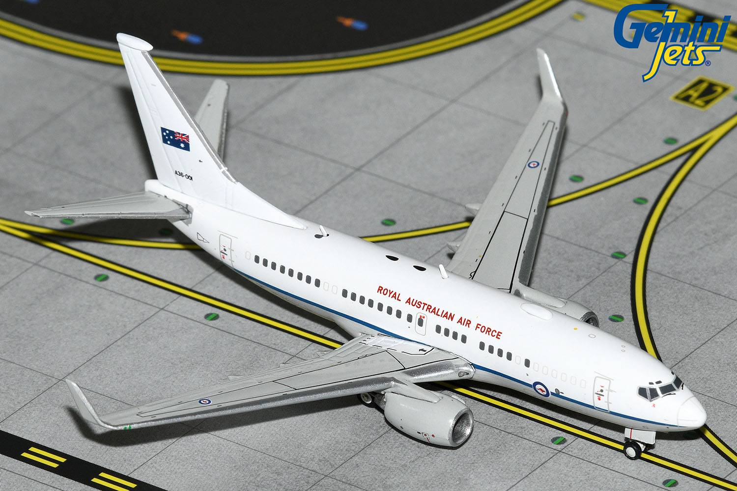 Gemini Jets RAAF GMRAA133 1/400 Royal Australian Air Force B737-700W A36-001 - Hobby City NZ