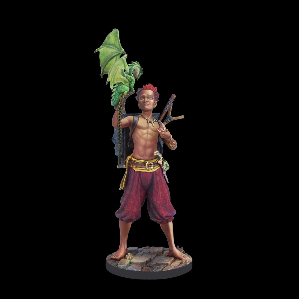 Scale 75 Figures Scale World Fantasy Ulh Dragon Trainer 75mm (3)