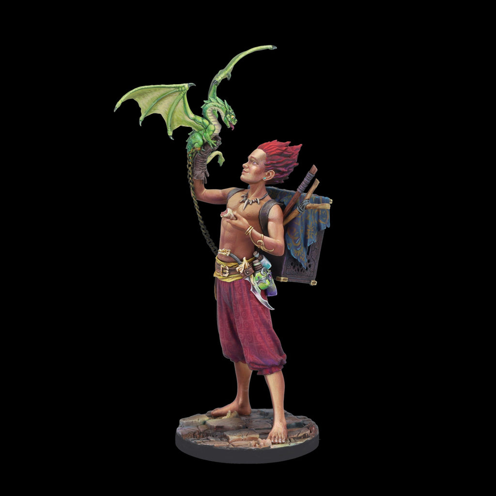 Scale 75 Figures Scale World Fantasy Ulh Dragon Trainer 75mm (9)