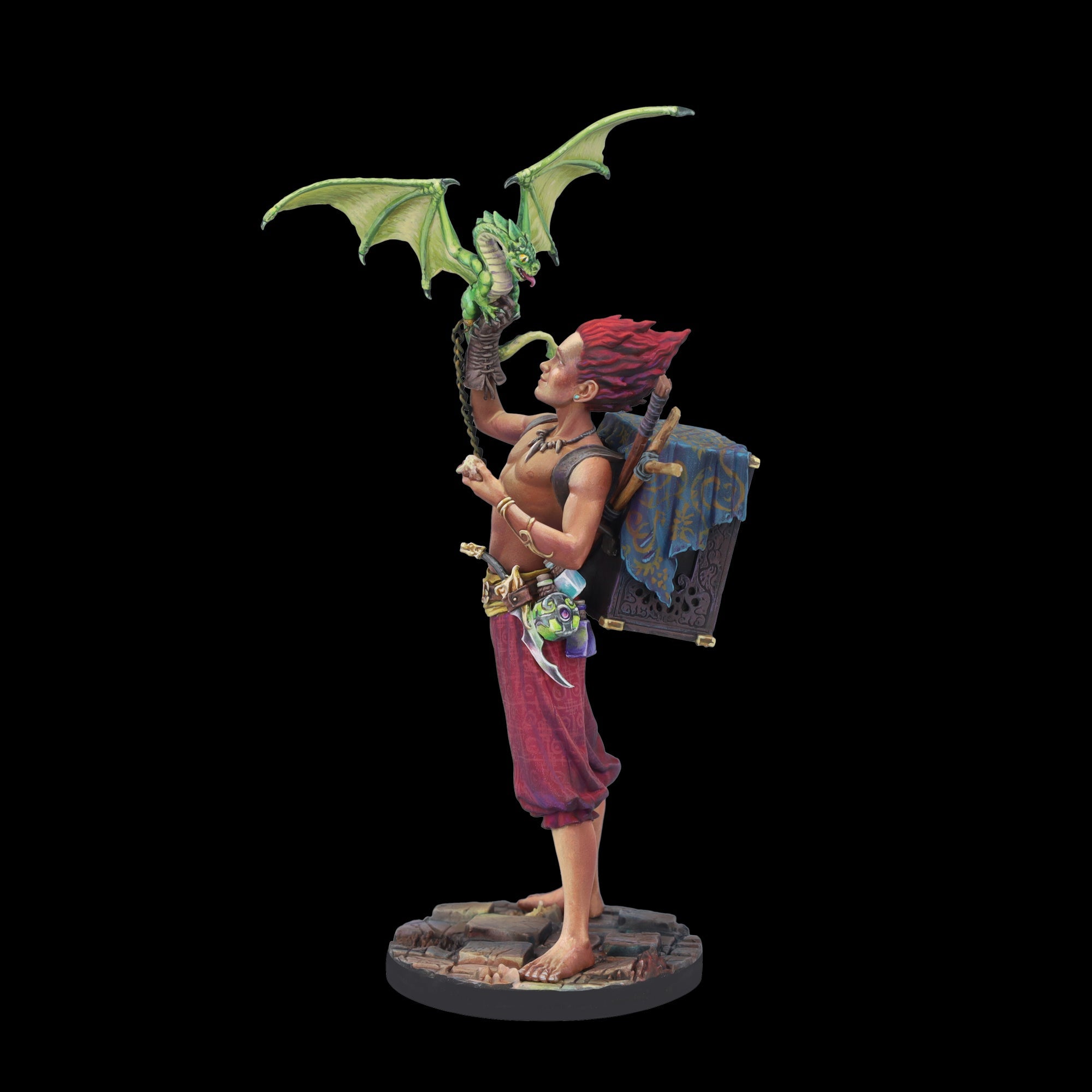 Scale 75 Figures Scale World Fantasy Ulh Dragon Trainer 75mm (12)