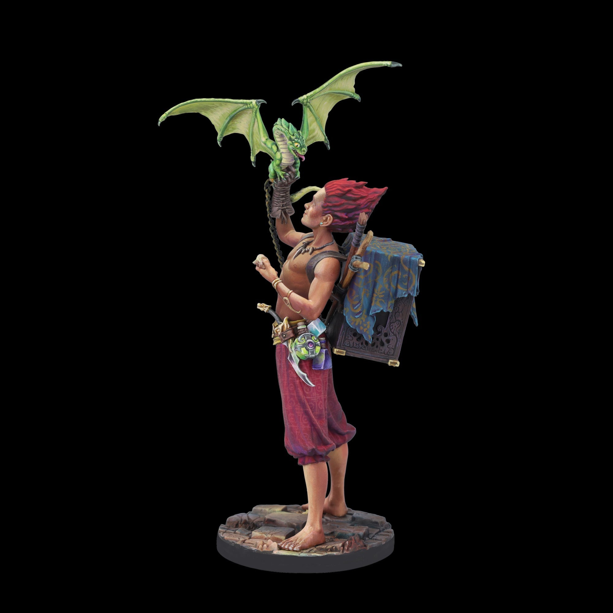 Scale 75 Figures Scale World Fantasy Ulh Dragon Trainer 75mm (13)