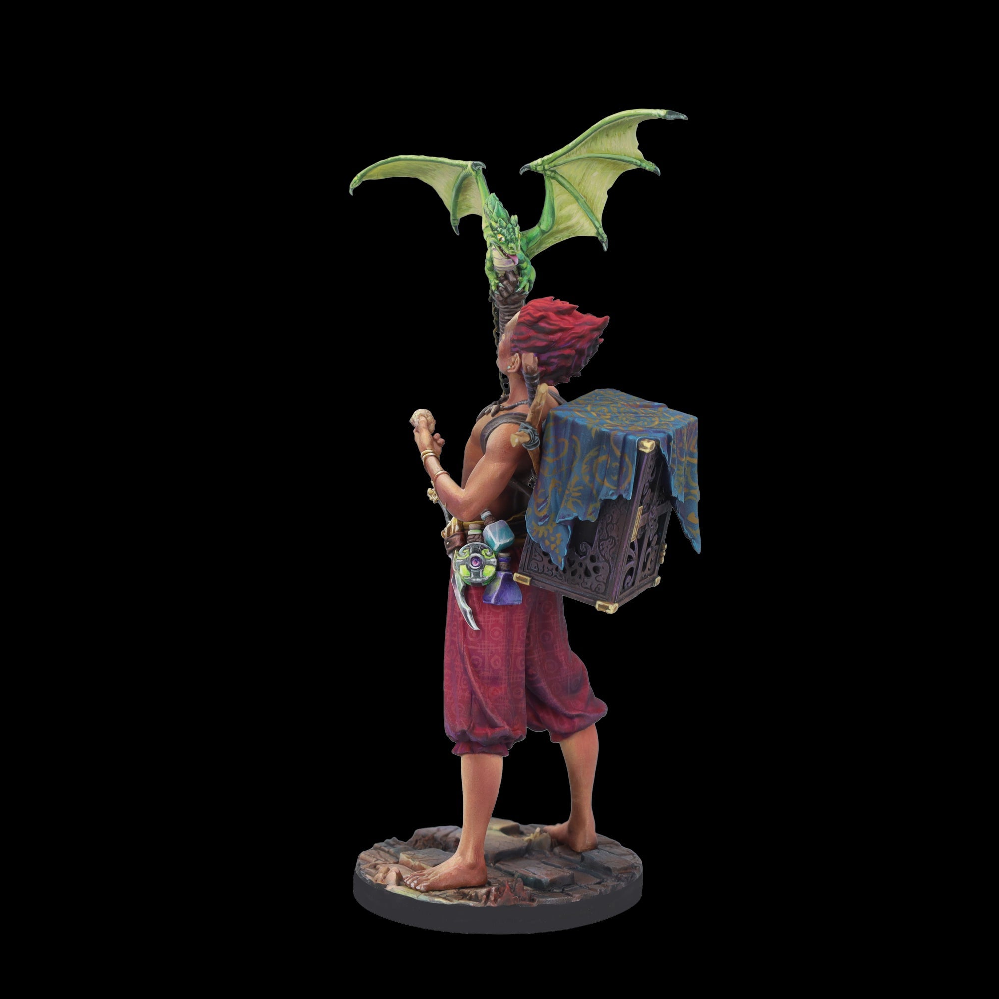 Scale 75 Figures Scale World Fantasy Ulh Dragon Trainer 75mm (16)