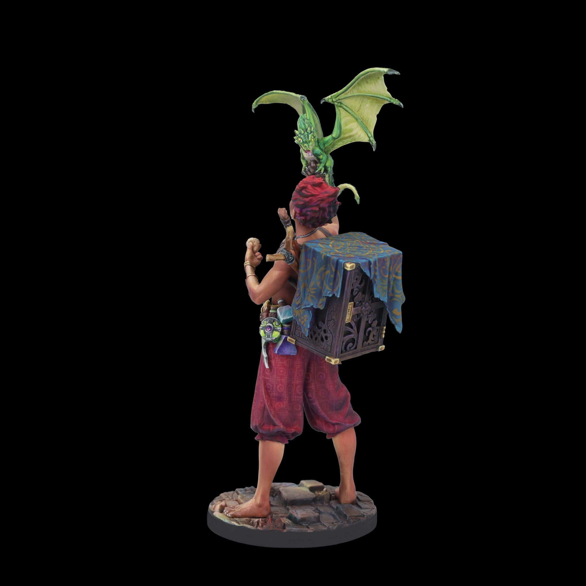 Scale 75 Figures Scale World Fantasy Ulh Dragon Trainer 75mm (18)