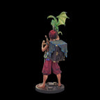 Scale 75 Figures Scale World Fantasy Ulh Dragon Trainer 75mm (19)