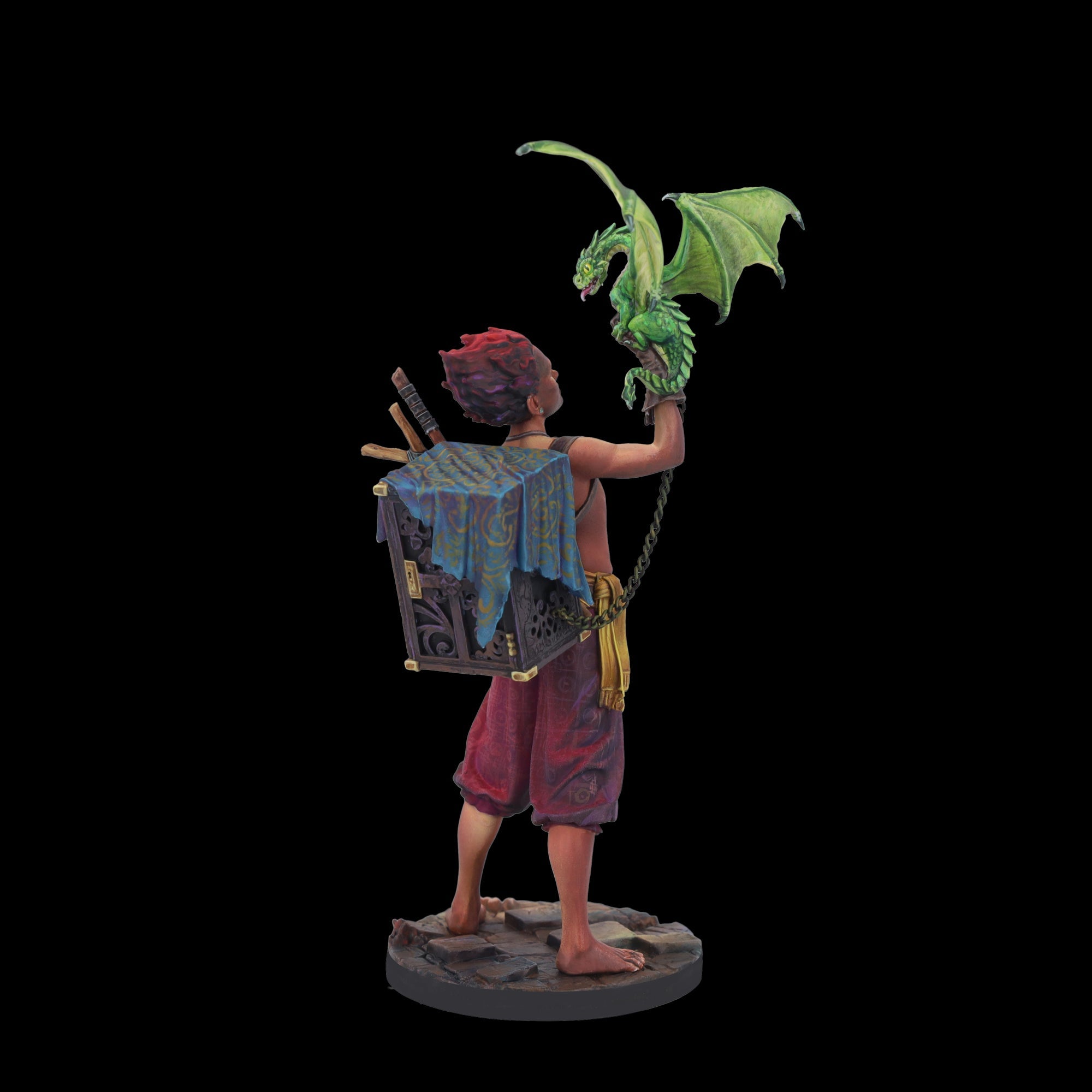 Scale 75 Figures Scale World Fantasy Ulh Dragon Trainer 75mm (26)