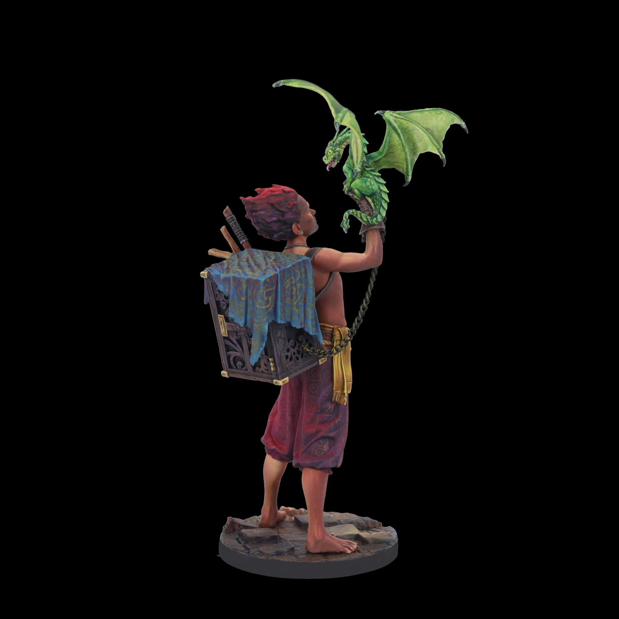 Scale 75 Figures Scale World Fantasy Ulh Dragon Trainer 75mm (27)