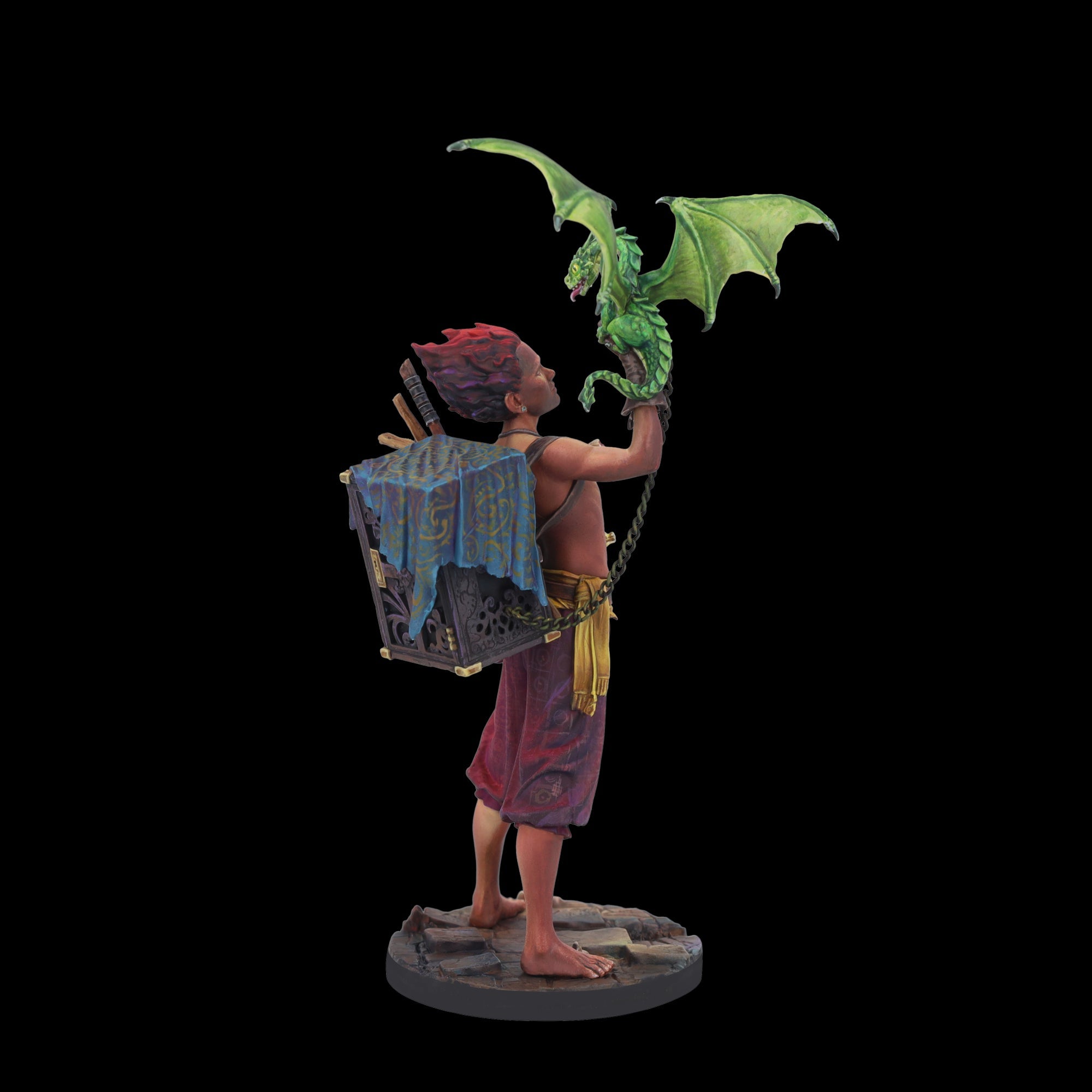 Scale 75 Figures Scale World Fantasy Ulh Dragon Trainer 75mm (28)