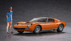Hasegawa 20423 1/24 LAMBORGHINI MIURA P400 SV with ITALIAN GIRL'S FIGURE [LIMITED EDITION] - Hobby City NZ