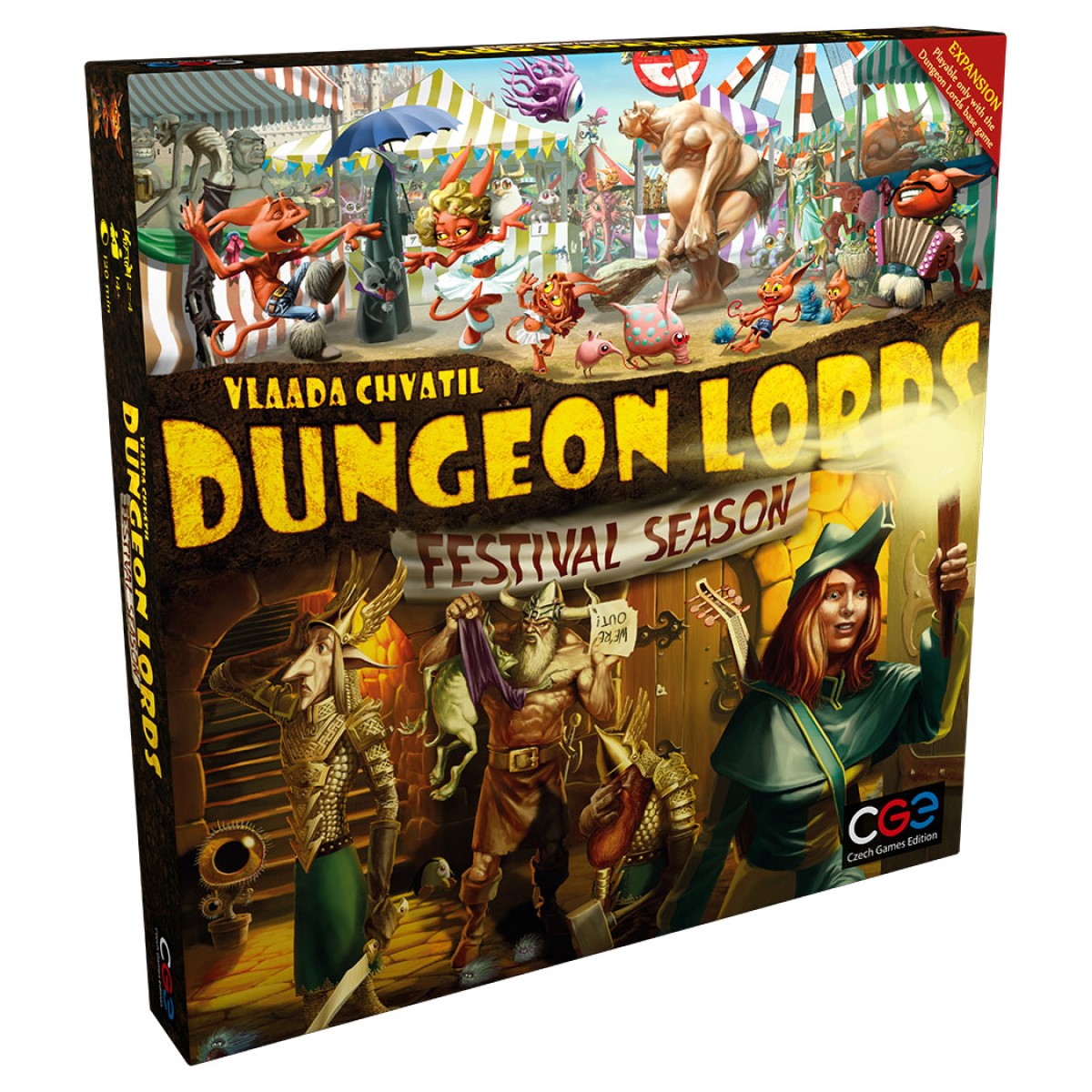 Czech Games Dungeon Lords Festival Season