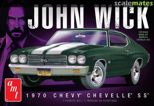 AMT 1453 1/25 70 Chevy John Wick (8950414704877)
