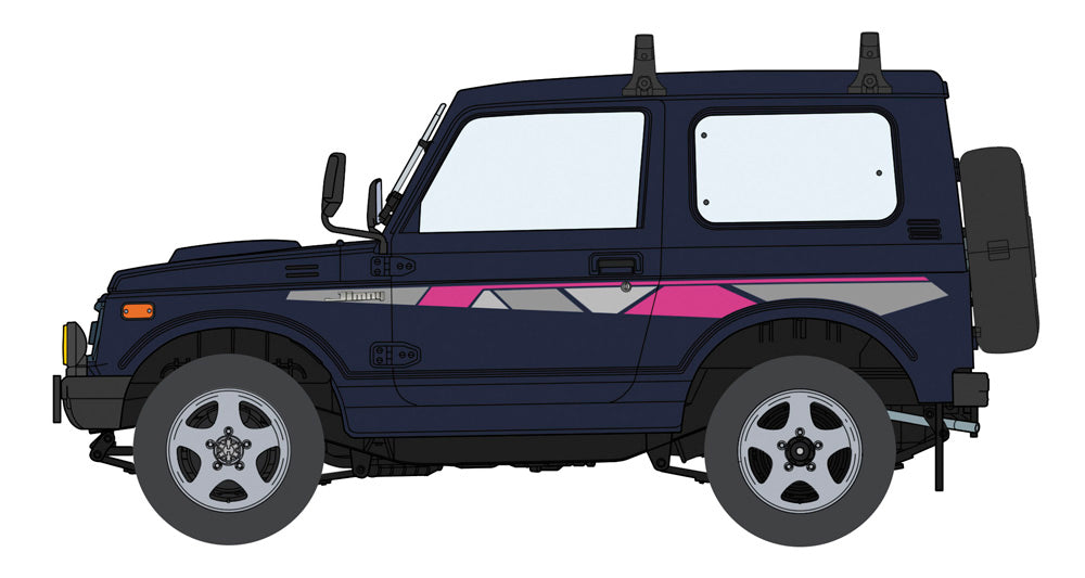 Hasegawa 20744 1/24 SUZUKI JIMNY (JA11-3) with BASE CARRIER [LIMITED EDITION] - Hobby City NZ