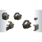 Bandai PARTS HD 1/100 MS HAND 02 (ZEON) (2)