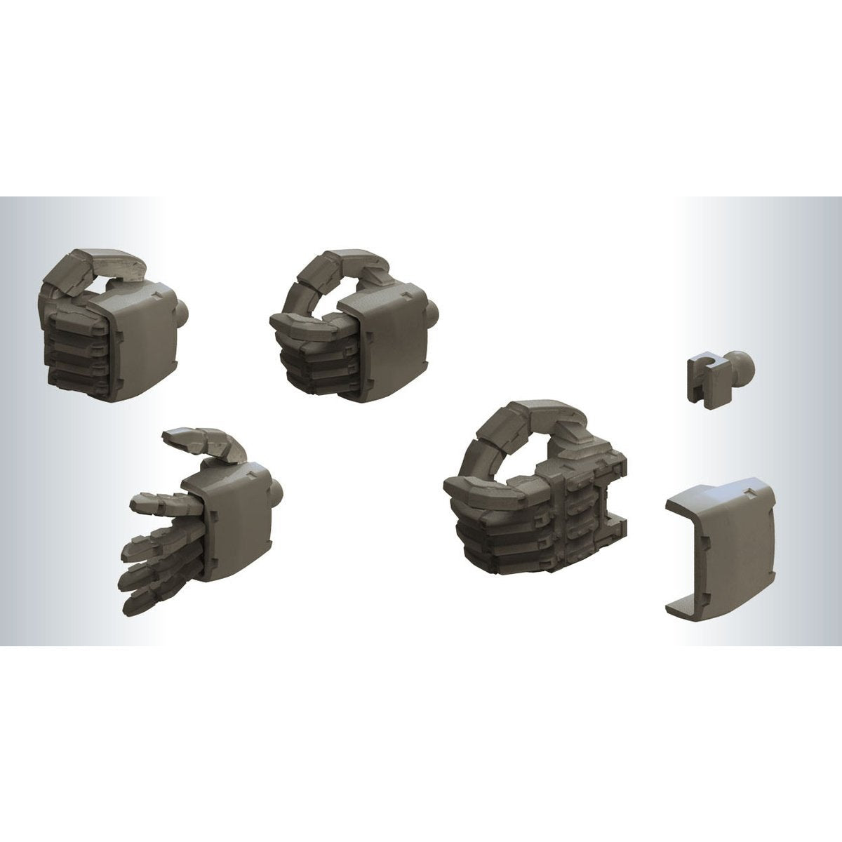 Bandai G5062851 BUILDERS PARTS HD 1/100 MS HAND 02 (ZEON) - Hobby City NZ