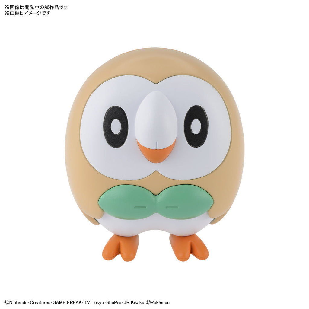 Bandai Pokemon G5063779 Pokemon Model Kit QUICK!! 10 ROWLET - Hobby City NZ
