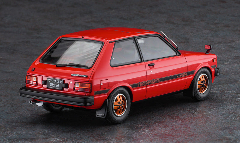 Hasegawa 21163 1/24 TOYOTA STARLET KP61 S 3Door MIDDLE VERSION 1980