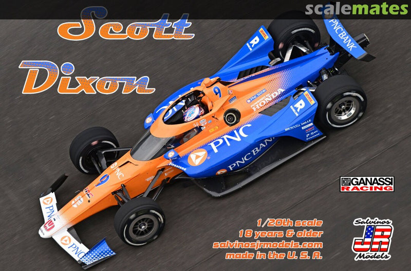 Salvinos  SAL ICG2024SDI JR 1/20 Scott Dixon 2024 Indy 500 Car (8941175177453)