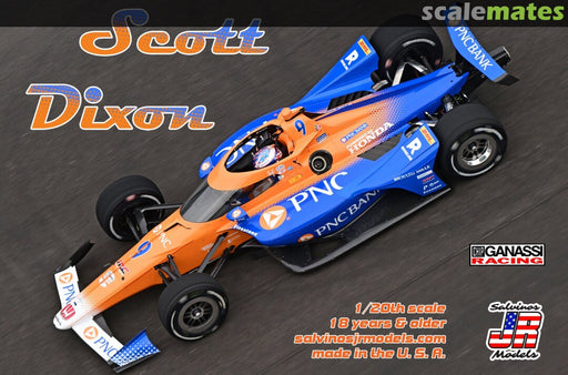 Salvinos  SAL ICG2024SDI JR 1/20 Scott Dixon 2024 Indy 500 Car (8941175177453)