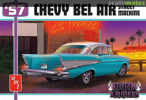 AMT 1460 1/25 57 Chev BelAir STMachine (8950414999789)