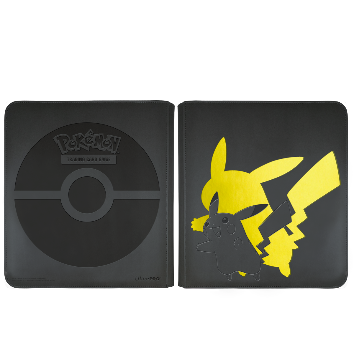 Ultra Pro PokÃƒÂ©mon: Pikachu 12-Pocket Zip PRO-Binder (Elite