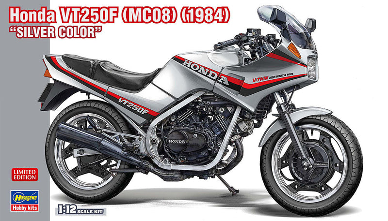 Hasegawa 21771 1/12 Honda VT250F (MC08) 1984 SILVER COLOR [LIMITED EDITION]
