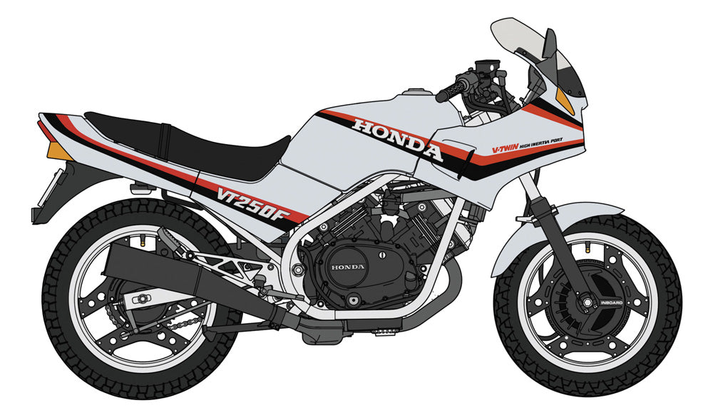 Hasegawa 21771 1/12 Honda VT250F (MC08) 1984 SILVER COLOR [LIMITED EDITION] - Hobby City NZ