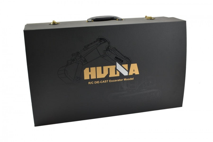 Huina 1580 V4 RC Excavator 23Ch 1/14 Scale 2020 Version w/gift case - Hobby City NZ (8347090026733)