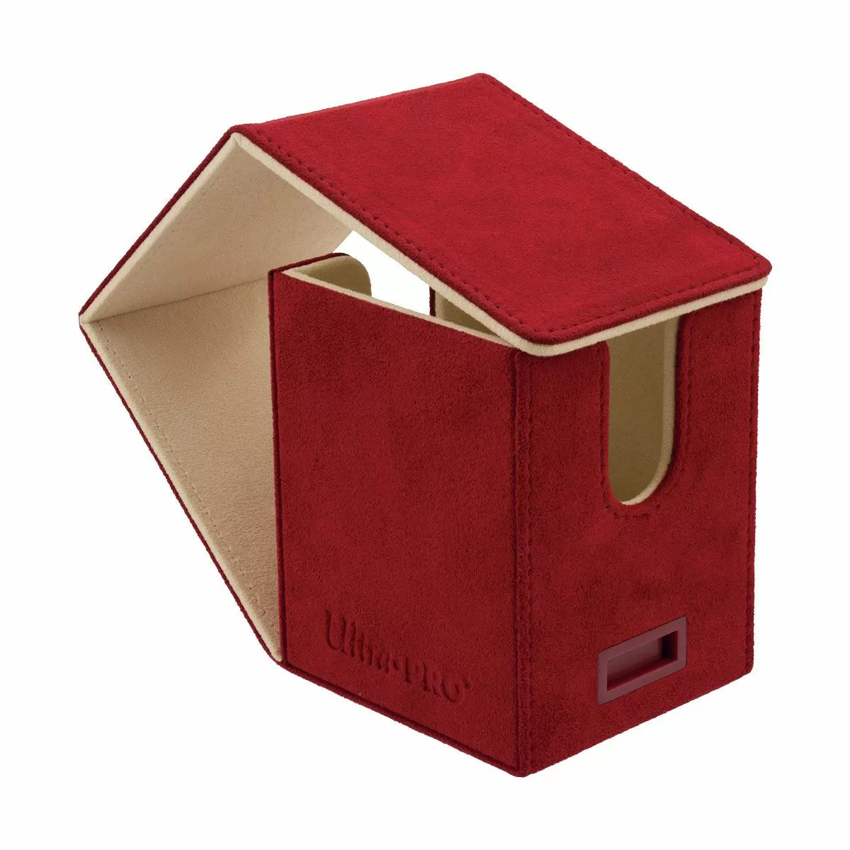 Ultra Pro Vivid Deluxe Alcove Flip Deck Box (Red)