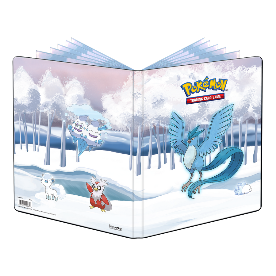 Ultra Pro PokÃ©mon: 9-Pocket Frosted Forest Portfolio