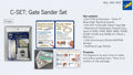Godhand Tools GH-AN-15C-SET 15th Anniversary Gate Sander Set