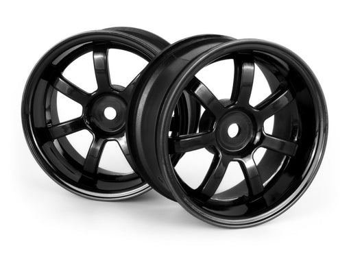 HPI Racing 160482 1/10 Wheels Rays 57S  Black 3mmOS (8452825317613)